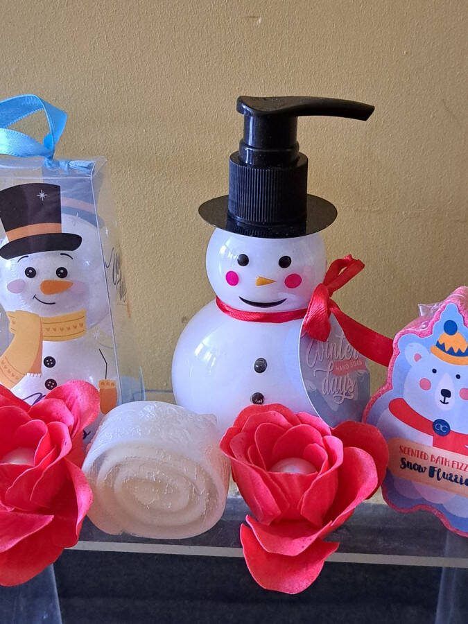 Terffina geschenk set kinderen bruisballen handzeep bad parels zeeproosjes zeepstuk
