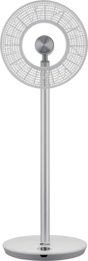 Termozeta Airzeta Titanium Cordless Accu Draadloos Afstandsbediening Huishoudelijke ventilator zonder bladen Wit Luxe Oplaadbaar