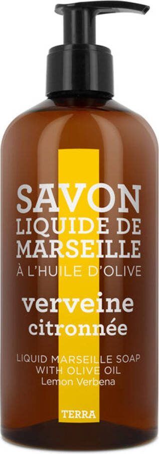 Terra Handzeep 'Marseille' (Lemon Verbena 500ml)