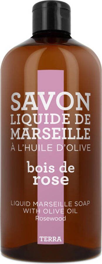 Terra Handzeep 'Marseille' (Rose Wood 500ml)