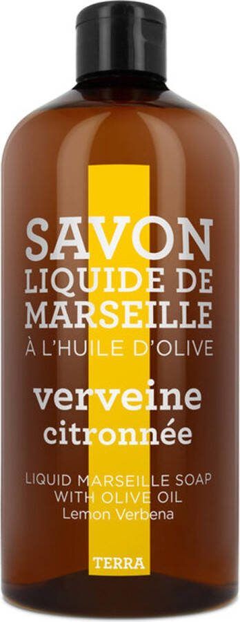 Terra Handzeep refill 'Marseille' (Lemon Verbena 1 liter)