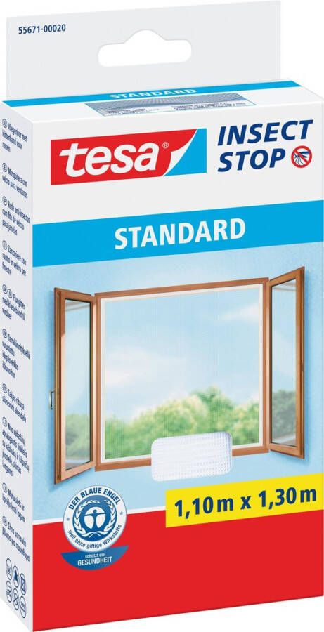 Tesa Insect Stop Standard Raamhor Wit 1 3x1 1m