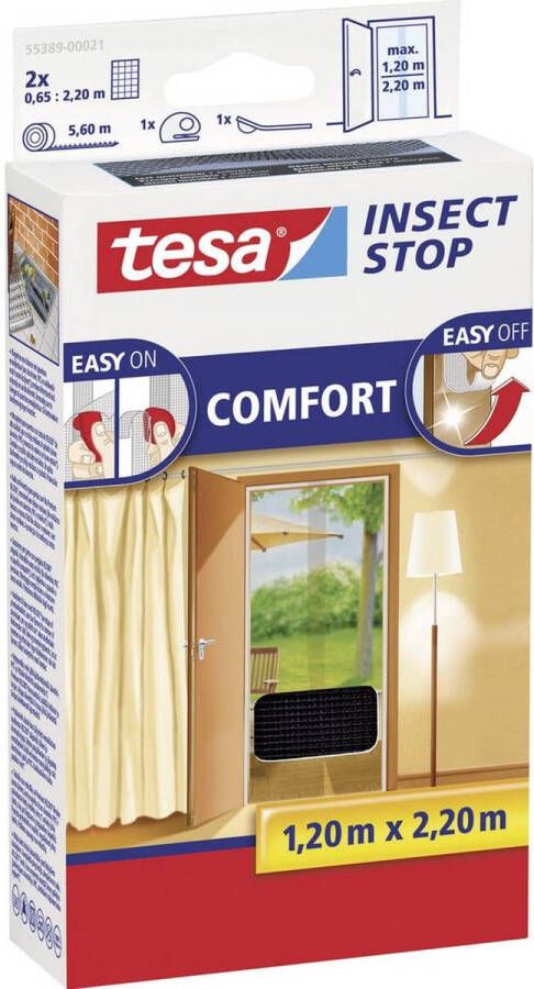 Tesa Comfort Deurhor 120x220 cm Asgrijs