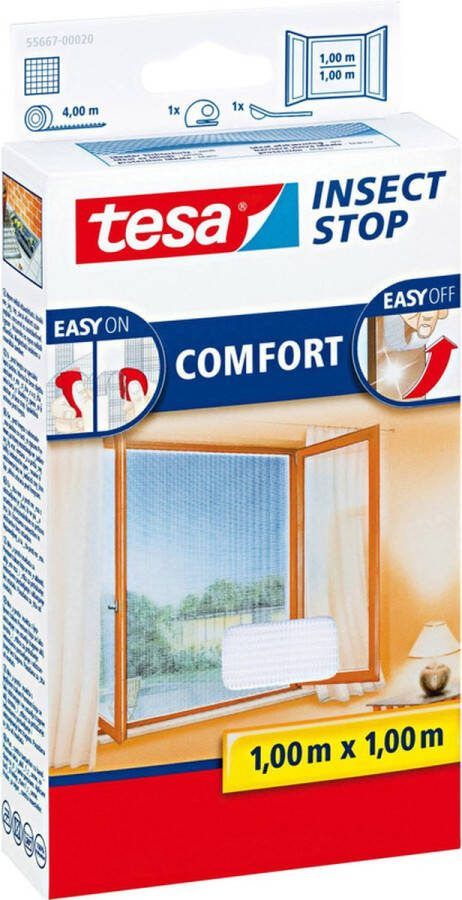 Tesa Raamhor Insect Stop (comfort) 100x100cm Wit Textiel