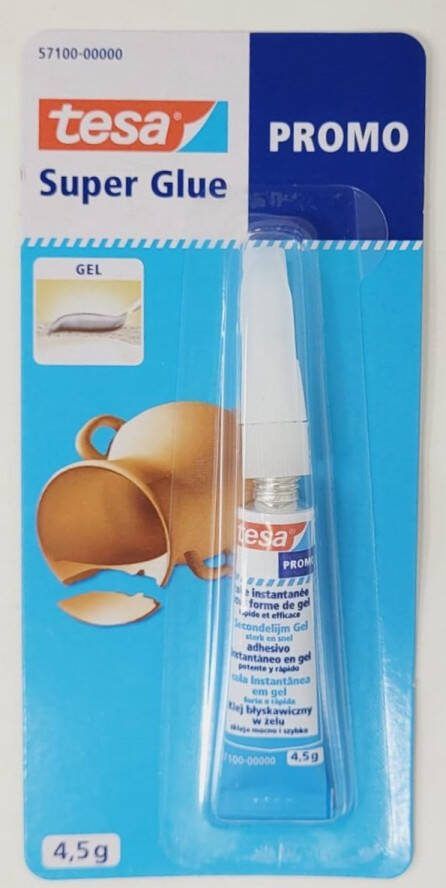 Tesa Super glue gel secondelijm 4 5 g