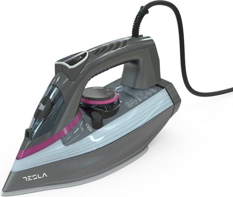 Tesla IR400GP Stoomstrijkijzer met Stoomgenerator Keramische zoolplaat 3100W