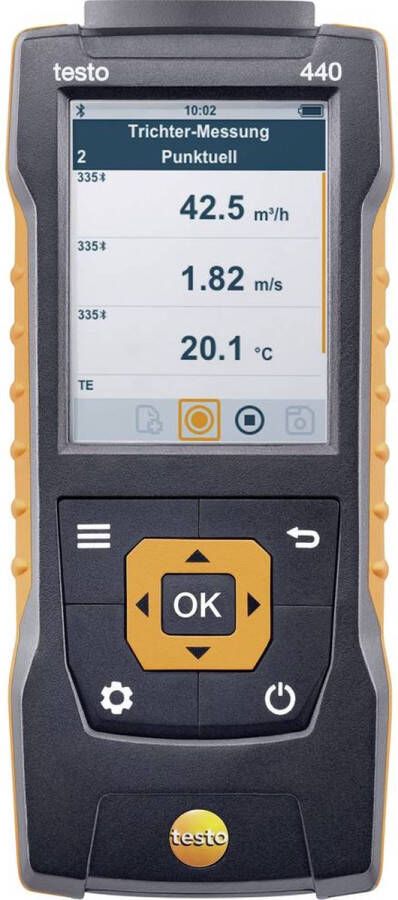 Testo 440 Luchtvochtigheidsmeter (hygrometer) 0 % Hrel 100 % Hrel