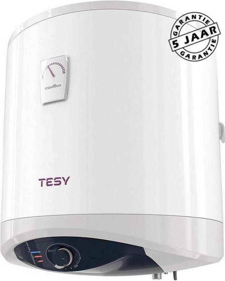 Tesy Boiler Anti-kalk met efficiente isolatie en extreem lage warmteverliezen Modeco 50 liter Energiezuinig