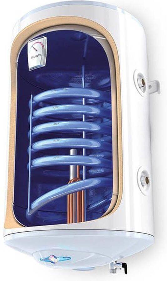 Tesy Elektriche Bi-Light boiler met warmtewisselaar voor alternatieve energie bron 80 liter