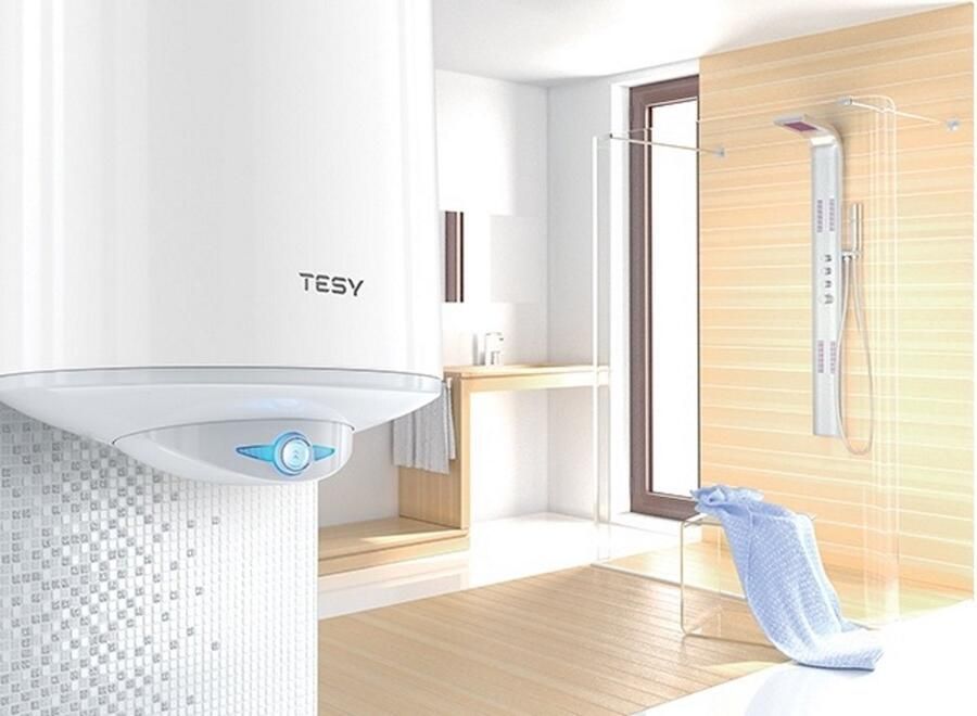 Tesy Antikalk waterverwarmer 150 liter 1200W 2400 Watt elektrische boiler met antikalk systeem en instelbaar vermogen