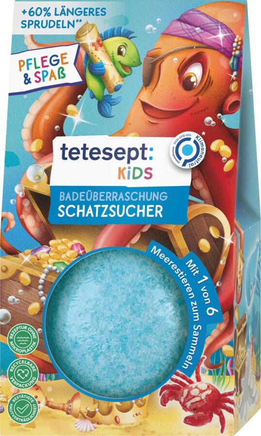 Tetesept Kinder Badespaß badverrassing badbruisbal Schatgraver 1 stuk