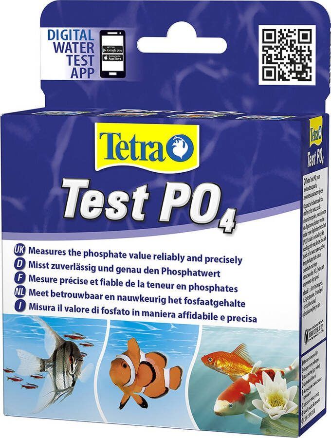Tetra Algenbestrijding Aquarium Test Po4 3 5x10x13cm 1st