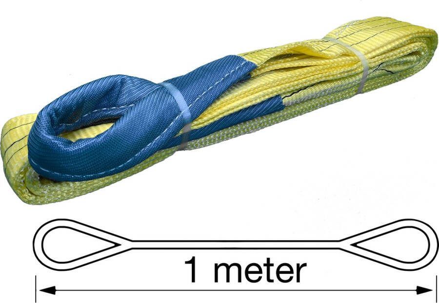 TETRA Tools TETRA Hijsband Werklast 3 Ton Lengte 1 Meter Hijsbanden Heffen Hijsen