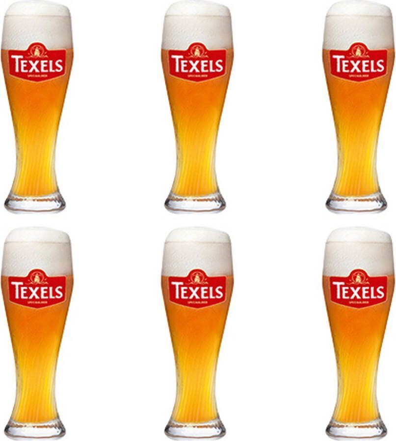 Texels Skuumkoppe bierglas 500ml 6 stuks