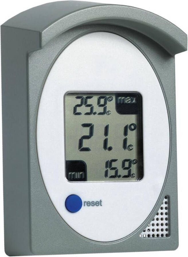 Express Digitale buitenthermometer met afdakje 11.5 cm