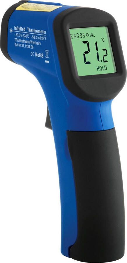 TFA Dostmann ScanTemp 330 Infrarood-thermometer Optiek 12:1 -50 tot +330 °C