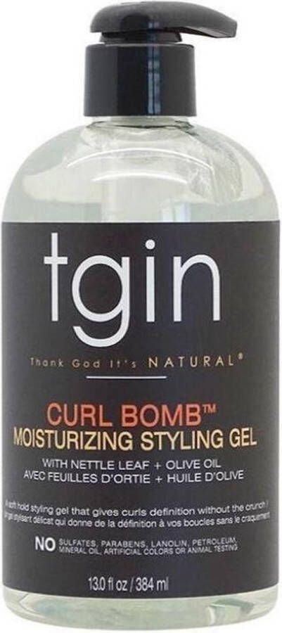 Tgin Curl Bomb Moisturizing Styling Gel 13oz