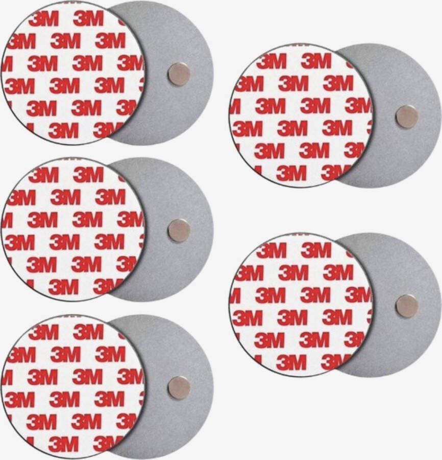THAR Rookmelder Bevestiging Magneet Ophangsysteem Magneten Montageset Brandmelder 3M 5 Stuks