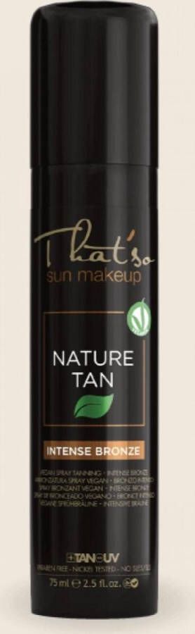 That'So Nature Tan Intense Bronze Self Tan