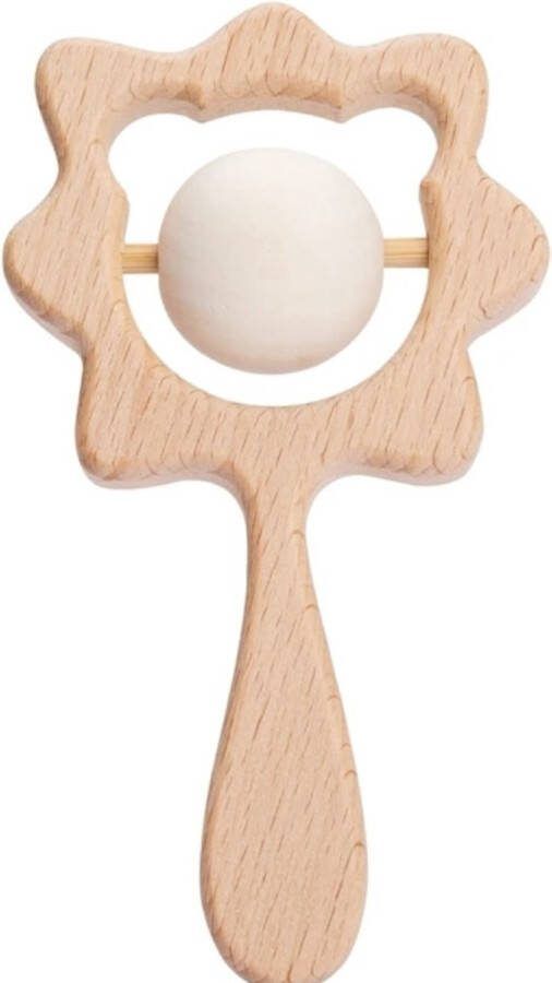 The Baby Supply Houten Rammelaar bijtring Beer