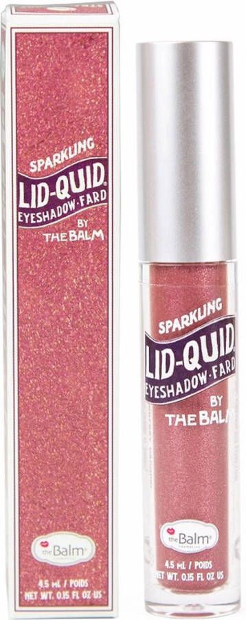 The Balm Sparkling Lid-Quid Oogschaduw vloeibare oogschaduw Aardbei Daiquiri 4.5ml