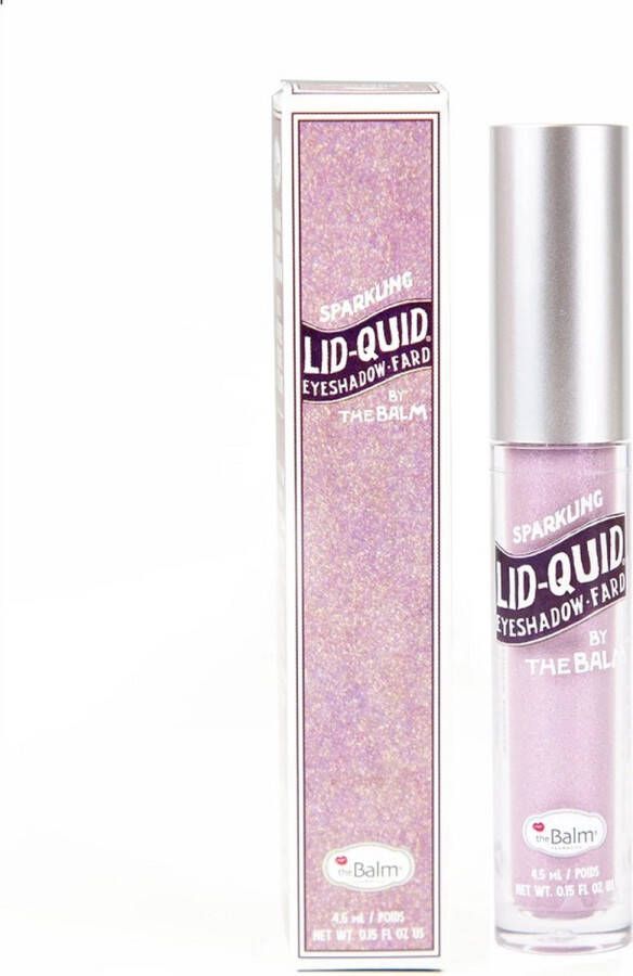 The Balm Sparkling Lid-Quid Oogschaduw vloeibare oogschaduw Lavendel Mimosa 4.5ml