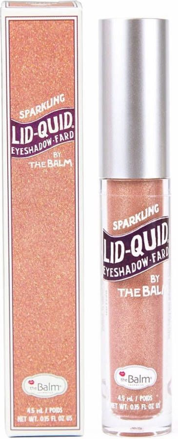 The Balm Sprankelende Lid-Quid Oogschaduw vloeibare oogschaduw Bellini 4.5ml