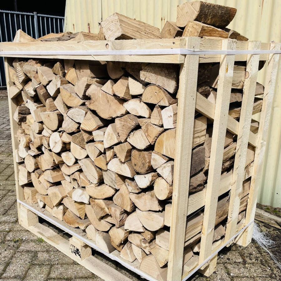 The Barrel-Oirschot Essen haardhout oven gedroogd 1m3 palletbox kachelhout brandhout