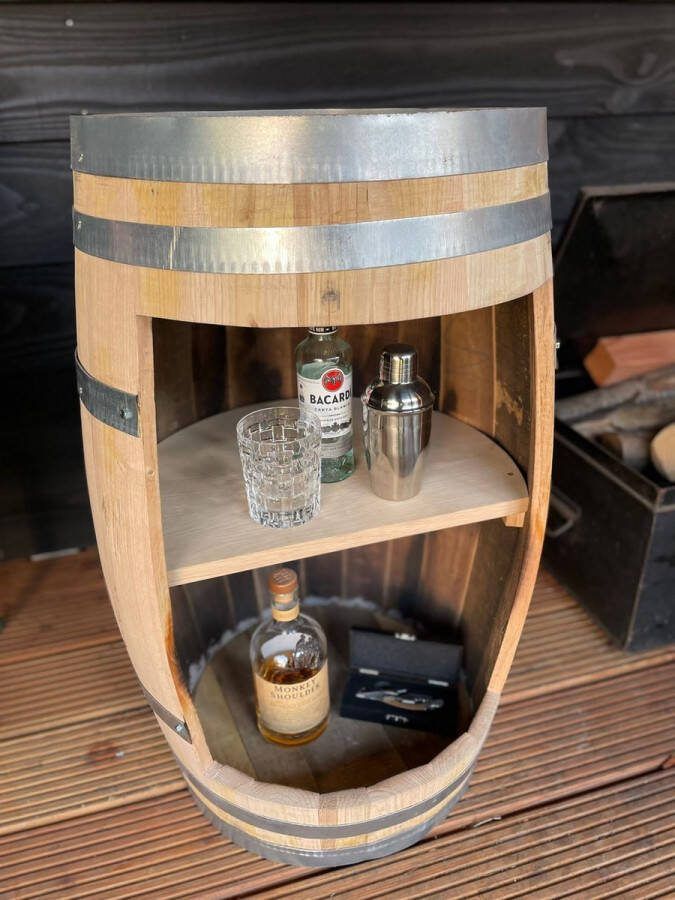 The Barrel-Oirschot Wijnkast Drankkast Wijnrek Wijnvat 110 liter Wijnopslag Wijnmeubel Wijnton