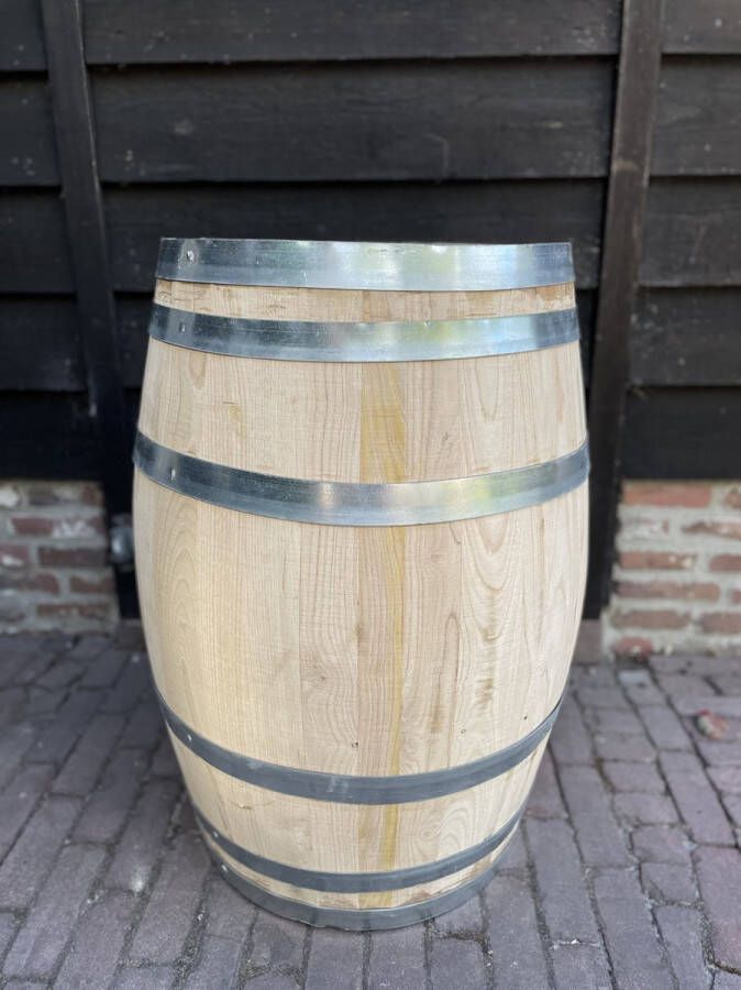 The Barrel-Oirschot Wijnvat 110L kastanje hout- tuindecoratie tuin wijnton regenton decoratief duurzaam