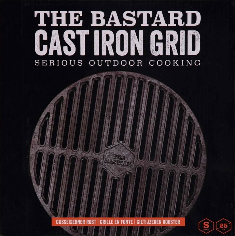 The Bastard Cast Iron Grid Compact | elektronica en media | Accessoires&Toebehoren Barbecue toebehoren | 8719322160416