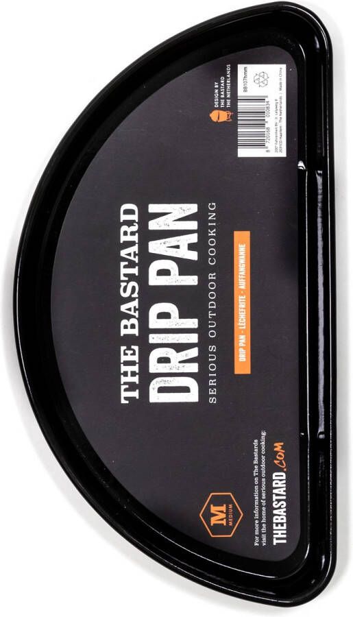 The Bastard Drip Pan Compact 25 cm half rond