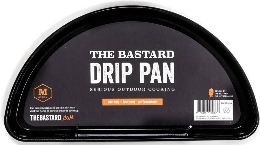 The Bastard Drip Pan Half Moon Medium | elektronica en media | 8720168010834 - Foto 3
