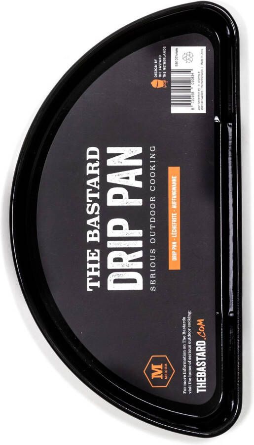 The Bastard Drip Pan Half Moon Medium | elektronica en media | 8720168010834