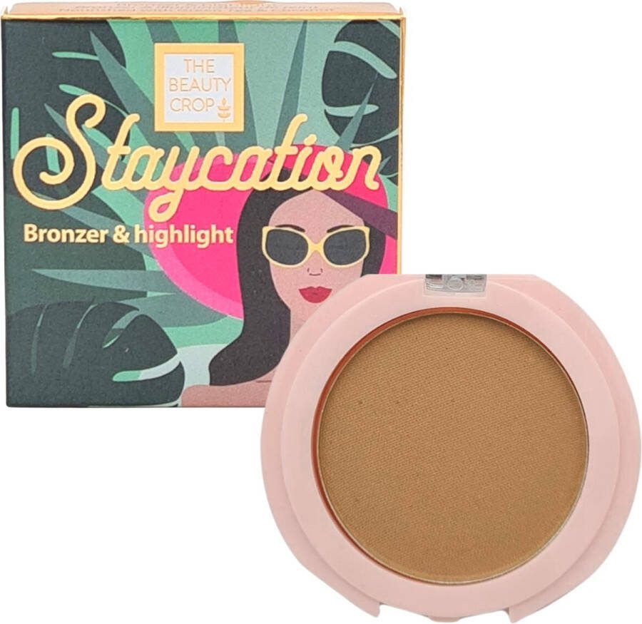 The Beauty Crop Staycation Bronzer Sardinia Sand Verrijkt met Groene Thee en Kokosnoot UK Beauty 2.5 g