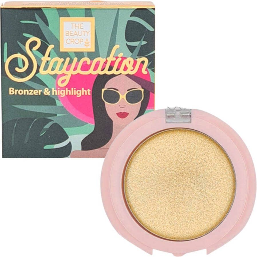 The Beauty Crop Staycation Cream Highlighter Perle de Sud Verrijkt met Groene Thee en Kokosnoot UK Beauty 2.5 g