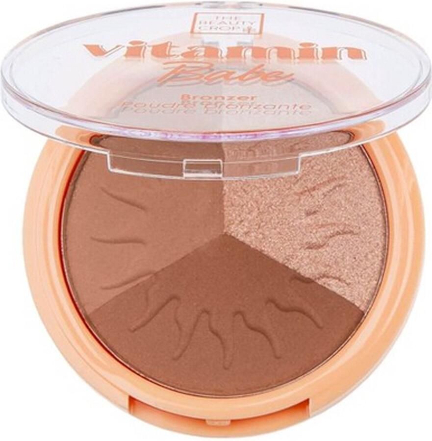 The Beauty Crop Vitamin Babe Bronzer Trio Tan VEGAN Vitamine C UK Beauty 10 g