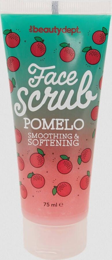 The Beauty Dept Face scrub Pomelo smoothing & softening 75 ml Facescrub Gezichtsscrub