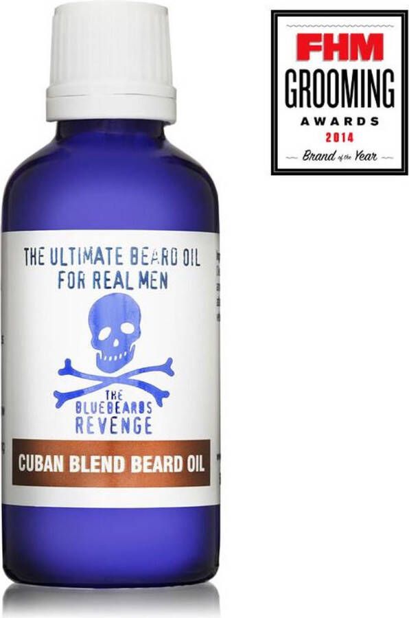 The Bluebeards Revenge Bluebeards Revenge Baardolie Cuban Blend 50 ml.