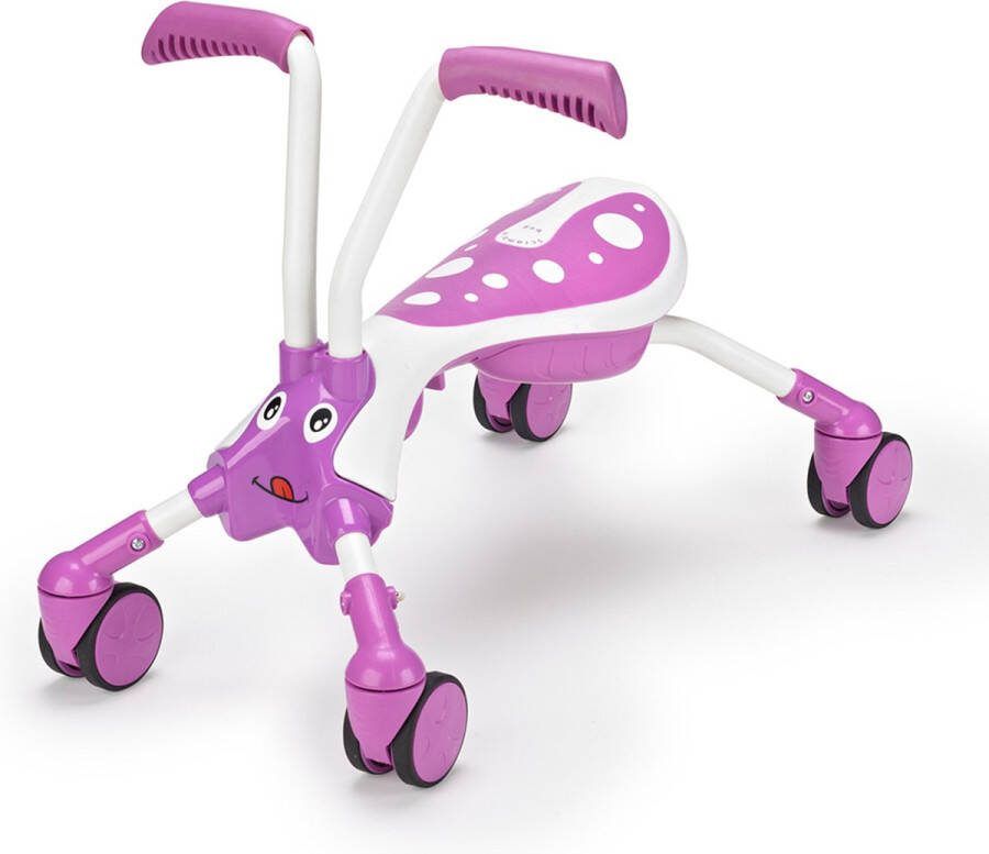The Bugs Mookie Scramblebug loopfiets wit roze