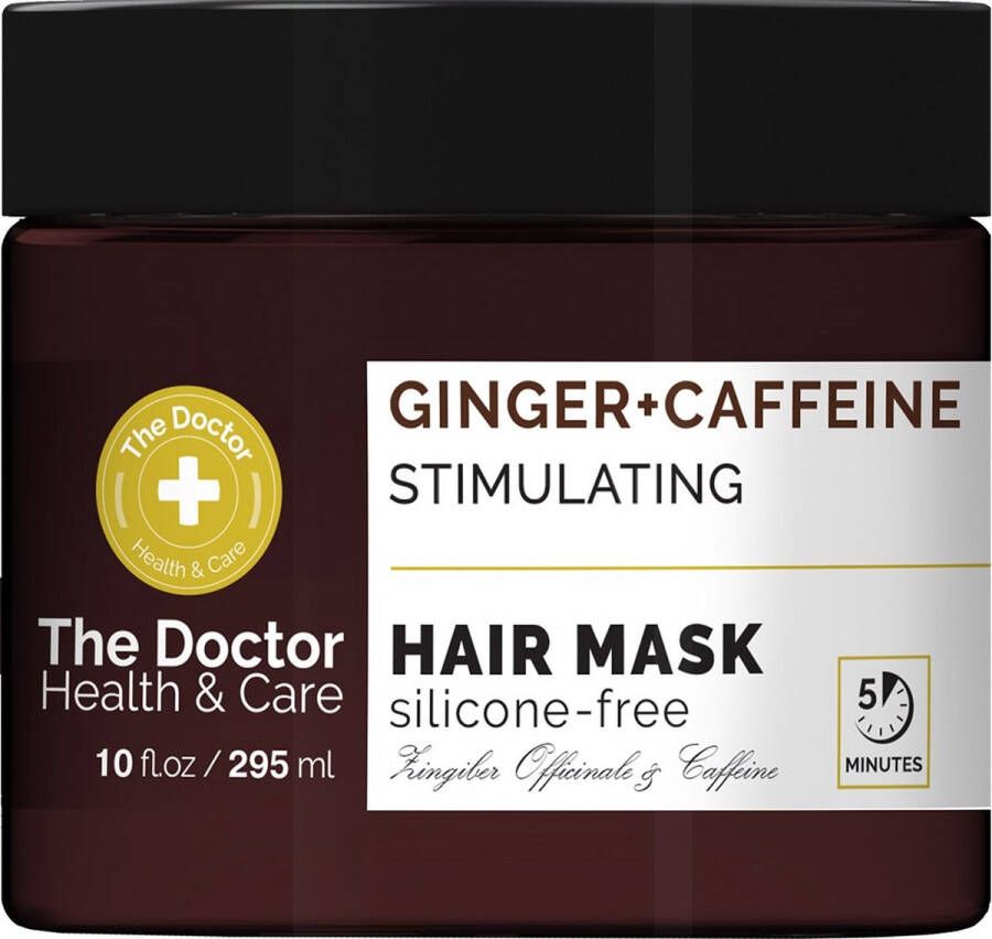 The Doctor Health & Care haarmasker om de haarzakjes te stimuleren Gember + Cafeïne 295ml