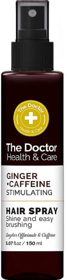 The Doctor Natuurlijke en doeltreffende Haarspray Gember en cafeïne voorkomt haaruitval 150ml