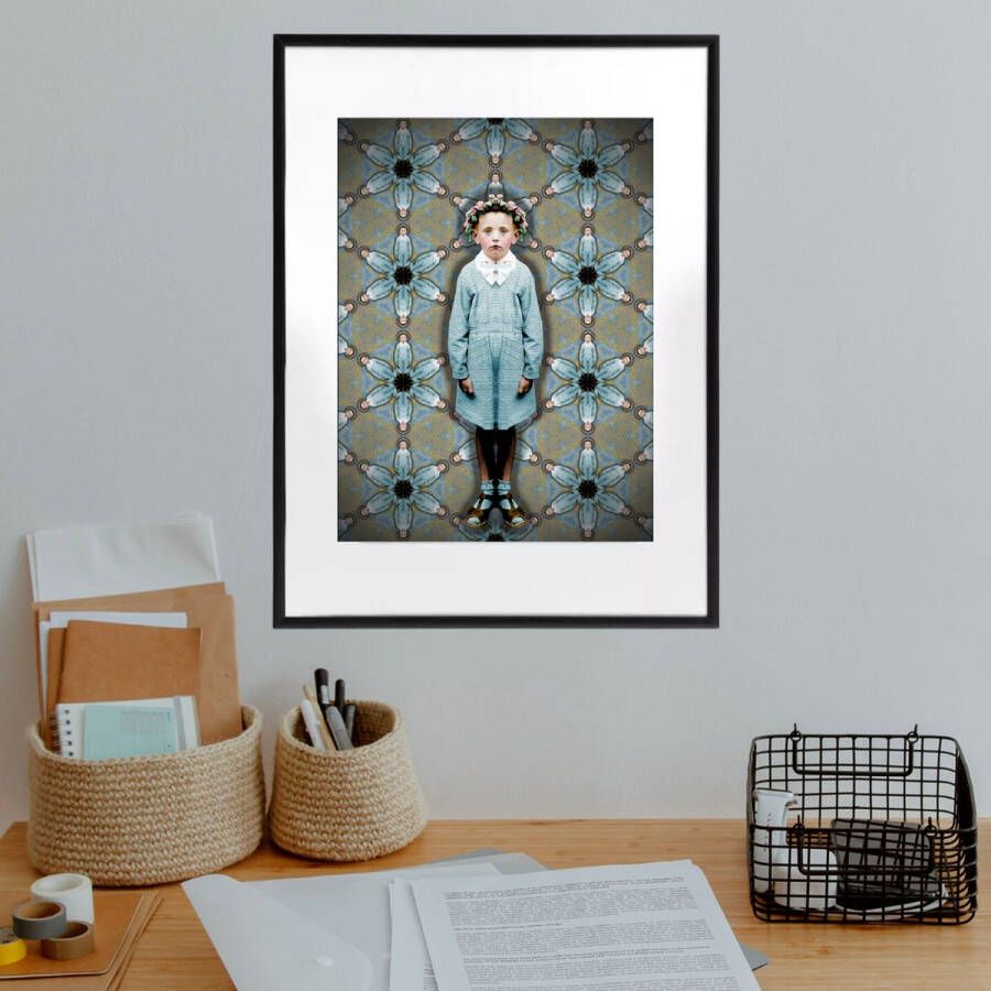 The Fisher King Gilles Art for the home Framed print Home decor Print in frame Wall art eccentric quirky unique interior Wedding birthday gift digital art – kunst Muur decoratie 40 cm x 50 cm Wanddecoratie woonkamer Room decor Kamer decor