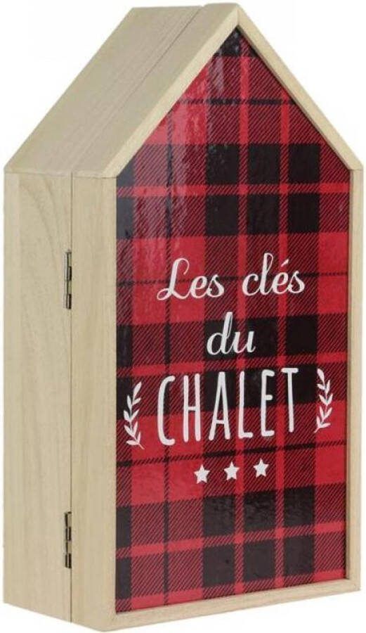 The Home Deco Factory Sleutelkastje Les Cles du Chalet 6 sleutels