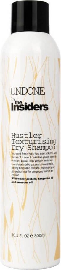 The Insiders Hustler Texturising Dry Shampoo 300 ml Droogshampoo vrouwen Voor Vet haar