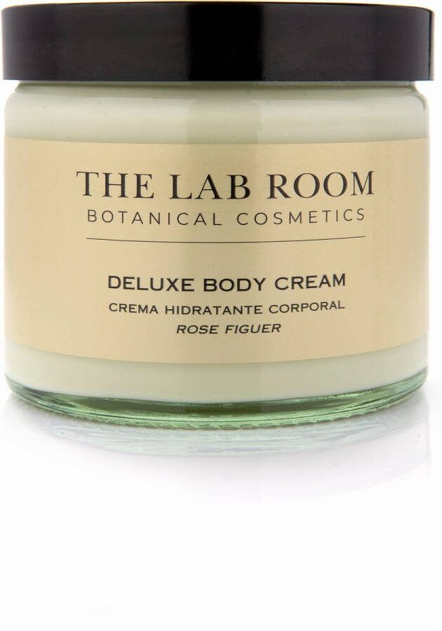 The Lab Room Deluxe Body Cream Rose Figuier Hydraterende Lichaamscrème Rozen Biologisch 250 ml