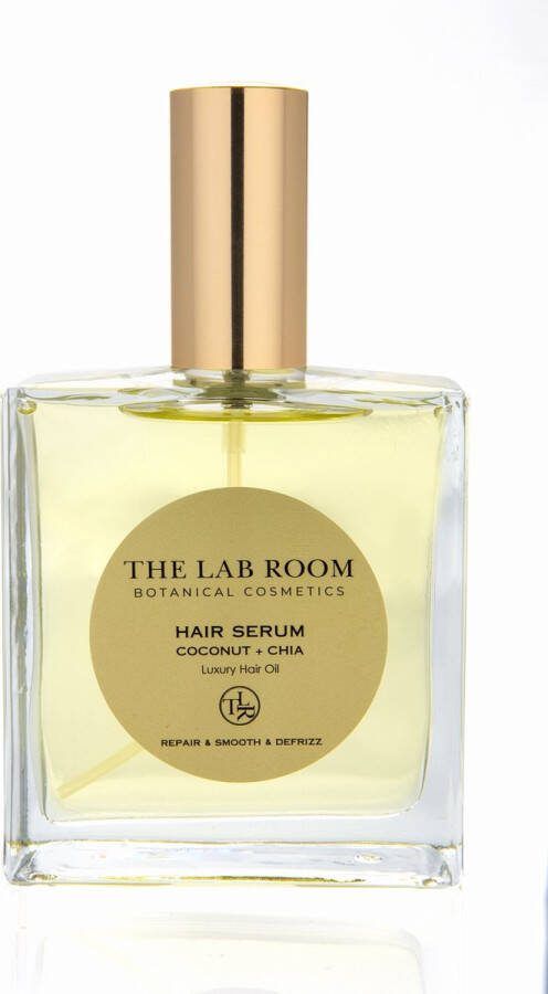 The Lab Room Hair Serum Coconut Chia Haarserum Kokosnoot & Chiazaad Biologisch 100 ml