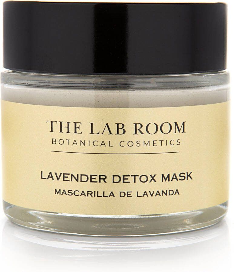 The Lab Room Lavender Detox Mask Gezichtsmasker Lavendel Biologisch 50 ml
