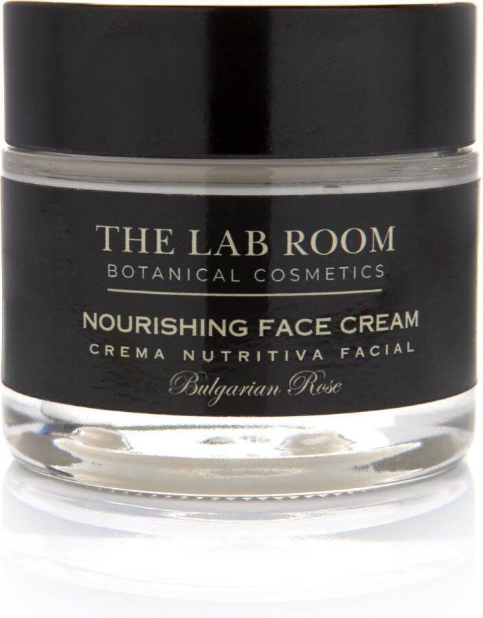 The Lab Room Nourishing Face Cream Voedende Gezichtscrème Bulgaarse Roos Biologisch 50 ml