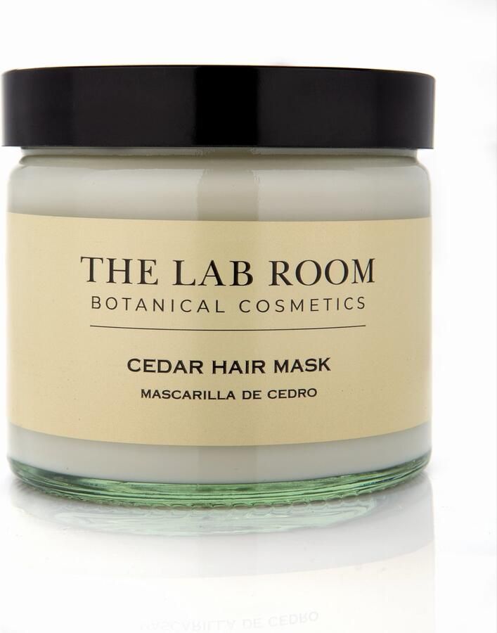 The Lab Room Cedar Hair Mask Haarmasker Voor Droog Zwak en Beschadigd Haar 14 Plantaardige Ingrediënten Biologisch 250 ml